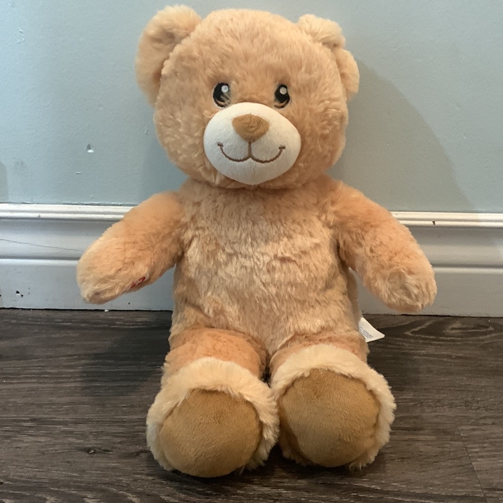 Official Build A Bear Tan Brown Bear Plush